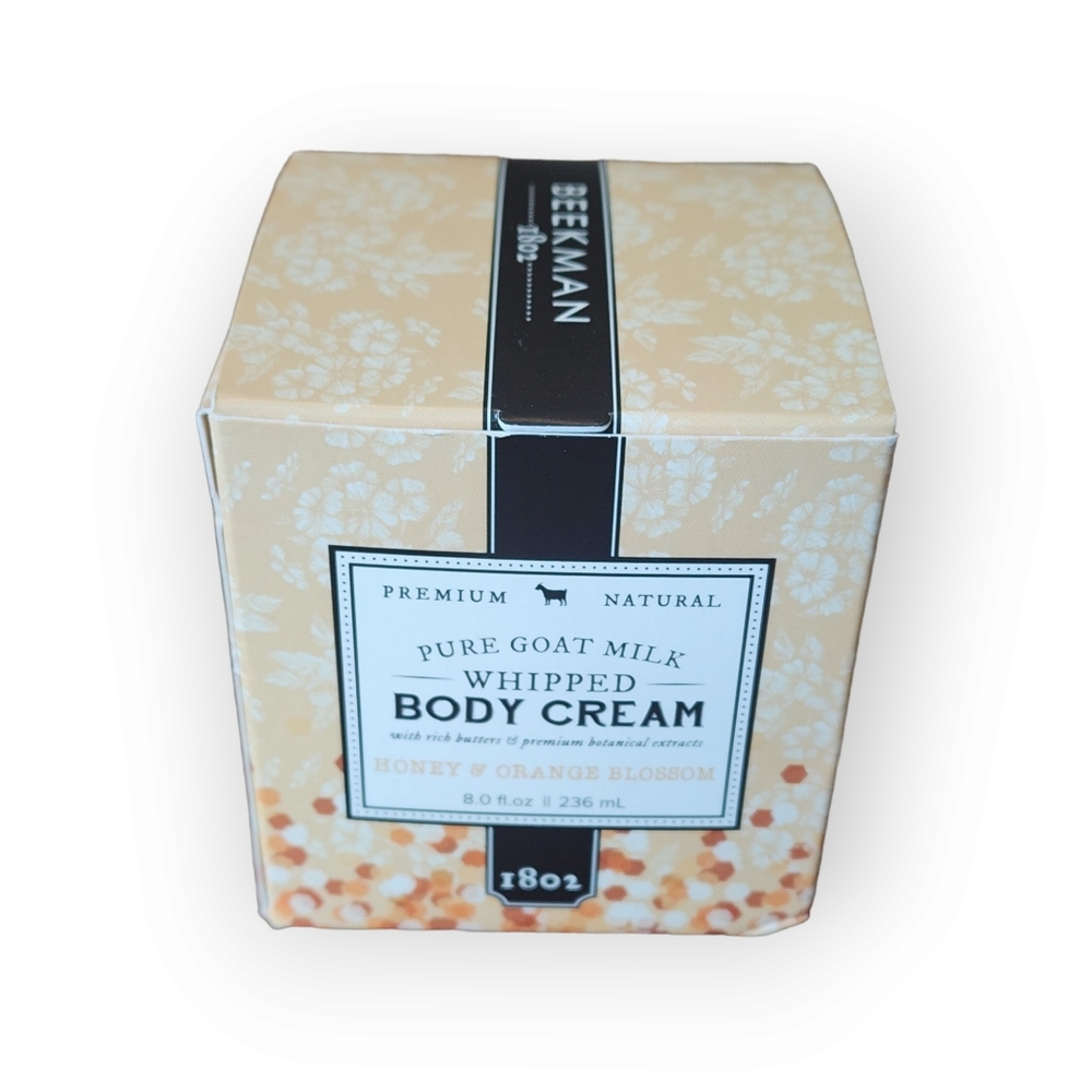 Beekman 1802 Pure‎ Goat Milk whipped body cream, new!!